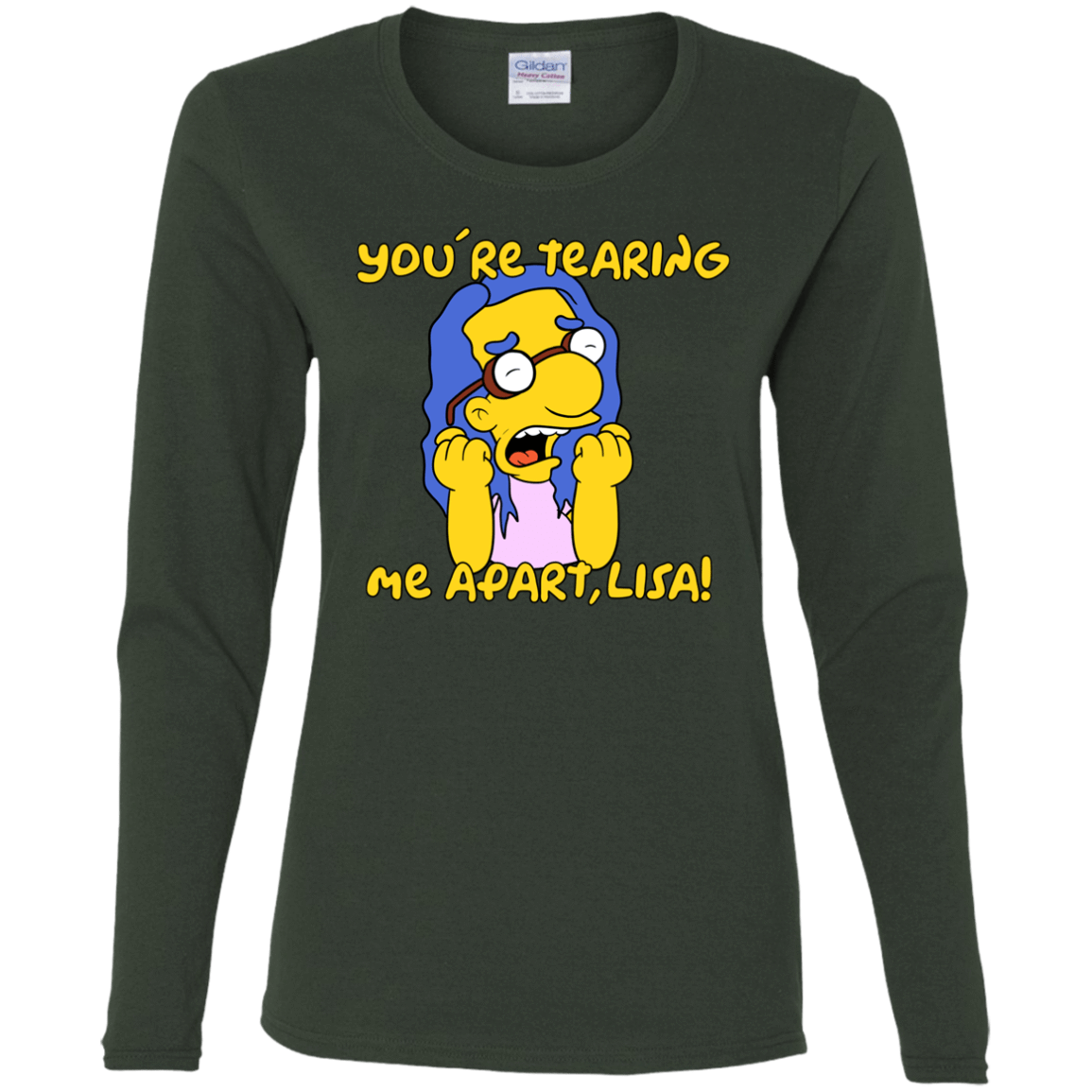 T-Shirts Forest / S Milhouse Wiseau Women's Long Sleeve T-Shirt