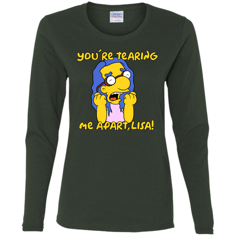 T-Shirts Forest / S Milhouse Wiseau Women's Long Sleeve T-Shirt