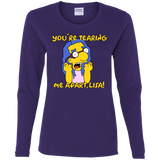 T-Shirts Purple / S Milhouse Wiseau Women's Long Sleeve T-Shirt