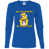 T-Shirts Royal / S Milhouse Wiseau Women's Long Sleeve T-Shirt