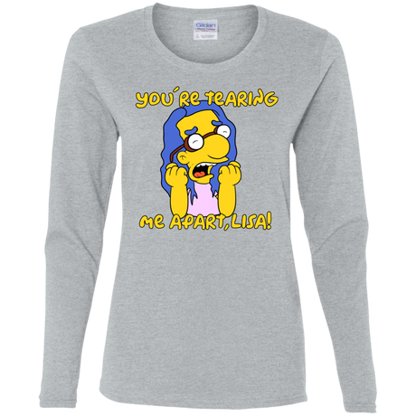 T-Shirts Sport Grey / S Milhouse Wiseau Women's Long Sleeve T-Shirt