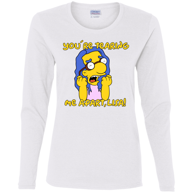 T-Shirts White / S Milhouse Wiseau Women's Long Sleeve T-Shirt