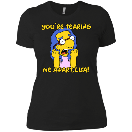 T-Shirts Black / X-Small Milhouse Wiseau Women's Premium T-Shirt