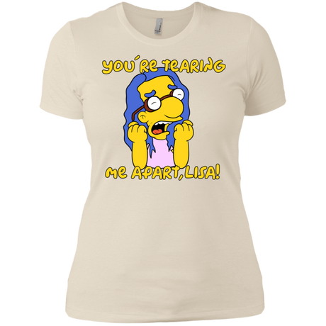 T-Shirts Ivory/ / X-Small Milhouse Wiseau Women's Premium T-Shirt