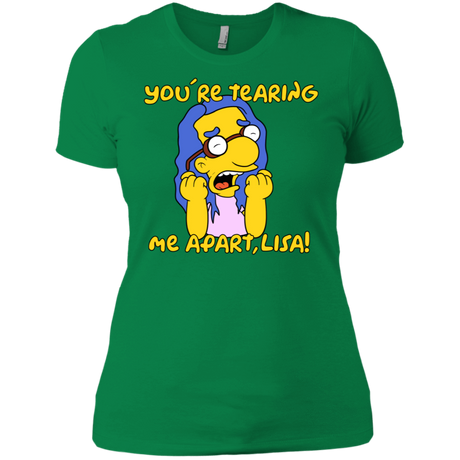 T-Shirts Kelly Green / X-Small Milhouse Wiseau Women's Premium T-Shirt