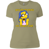 T-Shirts Light Olive / X-Small Milhouse Wiseau Women's Premium T-Shirt