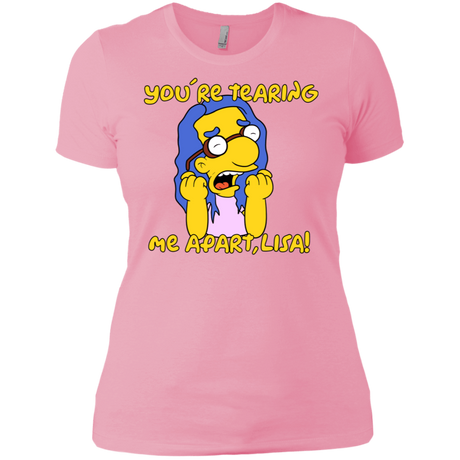T-Shirts Light Pink / X-Small Milhouse Wiseau Women's Premium T-Shirt