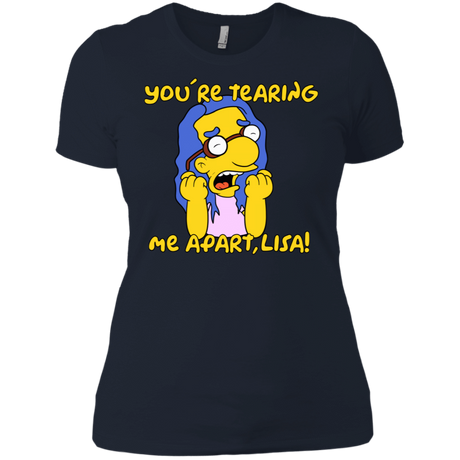 T-Shirts Midnight Navy / X-Small Milhouse Wiseau Women's Premium T-Shirt