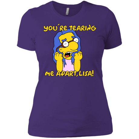 T-Shirts Purple Rush/ / X-Small Milhouse Wiseau Women's Premium T-Shirt