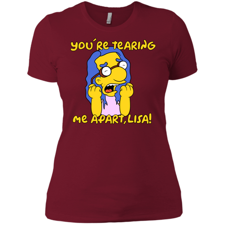 T-Shirts Scarlet / S Milhouse Wiseau Women's Premium T-Shirt