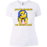 T-Shirts White / X-Small Milhouse Wiseau Women's Premium T-Shirt