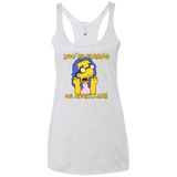 T-Shirts Heather White / X-Small Milhouse Wiseau Women's Triblend Racerback Tank