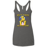 T-Shirts Premium Heather / X-Small Milhouse Wiseau Women's Triblend Racerback Tank