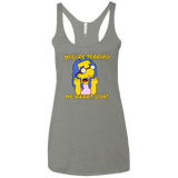 T-Shirts Venetian Grey / X-Small Milhouse Wiseau Women's Triblend Racerback Tank