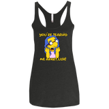 T-Shirts Vintage Black / X-Small Milhouse Wiseau Women's Triblend Racerback Tank
