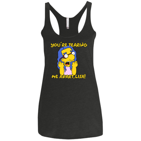 T-Shirts Vintage Black / X-Small Milhouse Wiseau Women's Triblend Racerback Tank