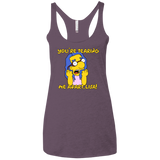 T-Shirts Vintage Purple / X-Small Milhouse Wiseau Women's Triblend Racerback Tank
