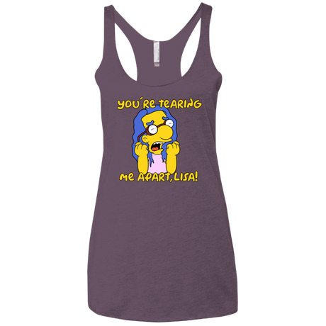 T-Shirts Vintage Purple / X-Small Milhouse Wiseau Women's Triblend Racerback Tank