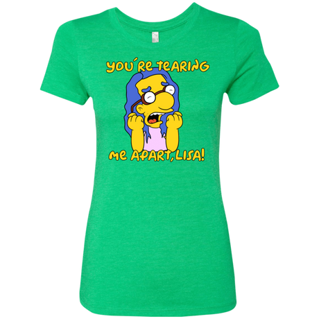 T-Shirts Envy / S Milhouse Wiseau Women's Triblend T-Shirt