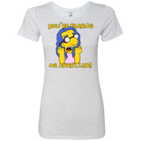 T-Shirts Heather White / S Milhouse Wiseau Women's Triblend T-Shirt