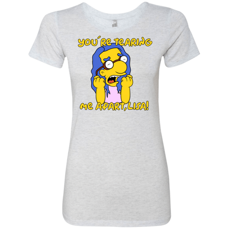 T-Shirts Heather White / S Milhouse Wiseau Women's Triblend T-Shirt