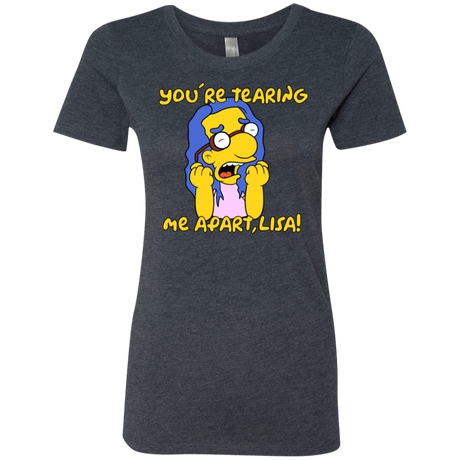 T-Shirts Vintage Navy / S Milhouse Wiseau Women's Triblend T-Shirt
