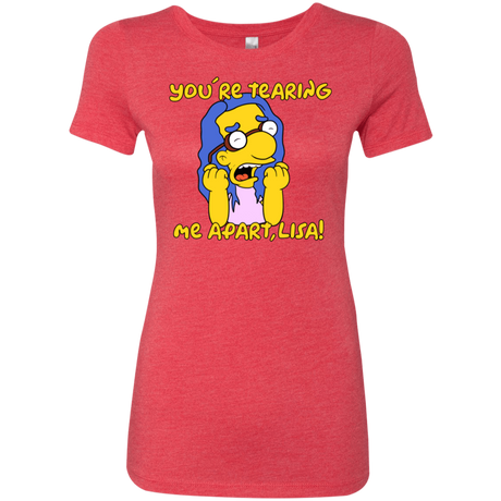 T-Shirts Vintage Red / S Milhouse Wiseau Women's Triblend T-Shirt
