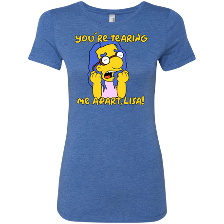 T-Shirts Vintage Royal / S Milhouse Wiseau Women's Triblend T-Shirt