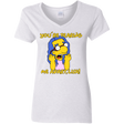 T-Shirts White / S Milhouse Wiseau Women's V-Neck T-Shirt