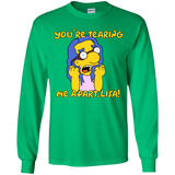 T-Shirts Irish Green / YS Milhouse Wiseau Youth Long Sleeve T-Shirt