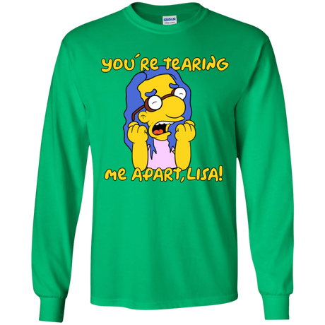 T-Shirts Irish Green / YS Milhouse Wiseau Youth Long Sleeve T-Shirt