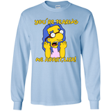 T-Shirts Light Blue / YS Milhouse Wiseau Youth Long Sleeve T-Shirt