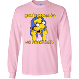 T-Shirts Light Pink / YS Milhouse Wiseau Youth Long Sleeve T-Shirt