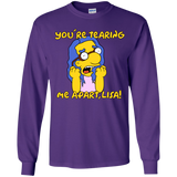 T-Shirts Purple / YS Milhouse Wiseau Youth Long Sleeve T-Shirt