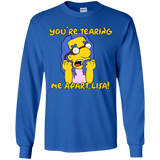 T-Shirts Royal / YS Milhouse Wiseau Youth Long Sleeve T-Shirt