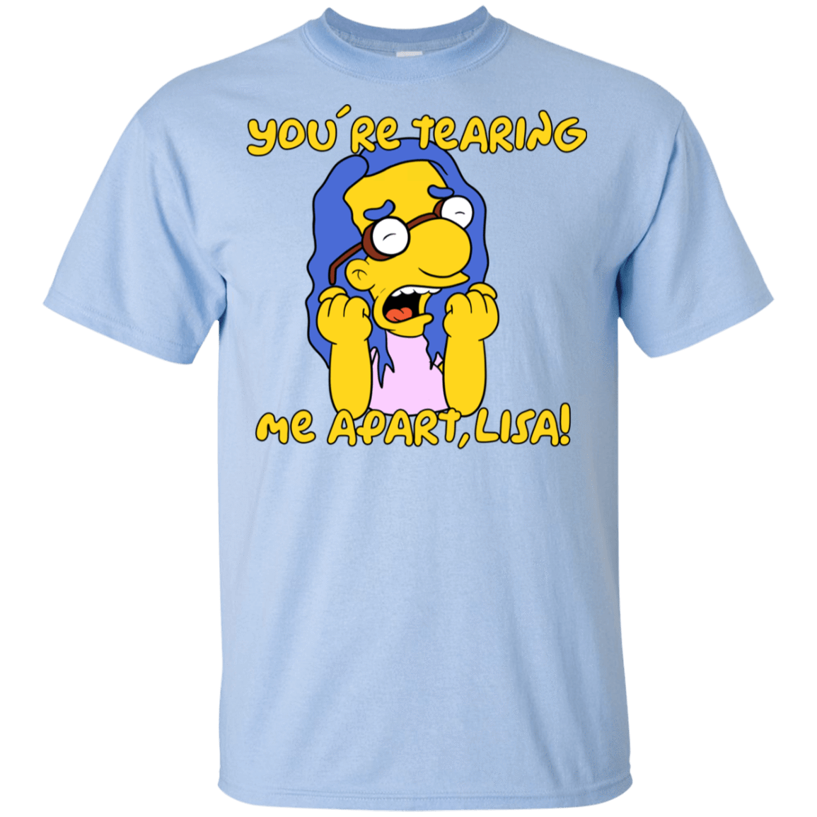 T-Shirts Light Blue / YXS Milhouse Wiseau Youth T-Shirt