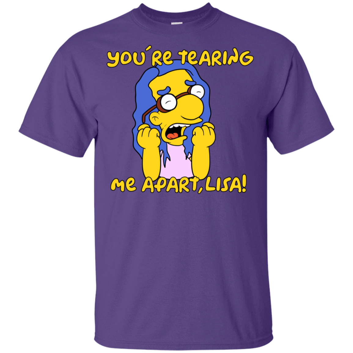 T-Shirts Purple / YXS Milhouse Wiseau Youth T-Shirt