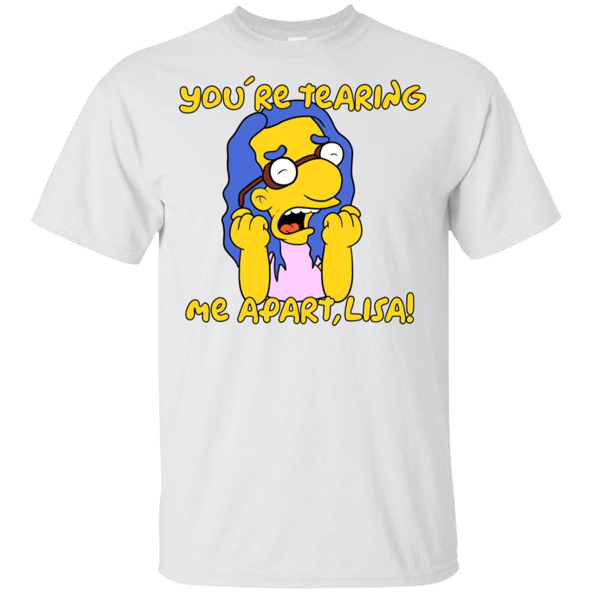T-Shirts White / YXS Milhouse Wiseau Youth T-Shirt