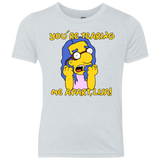 T-Shirts Heather White / YXS Milhouse Wiseau Youth Triblend T-Shirt