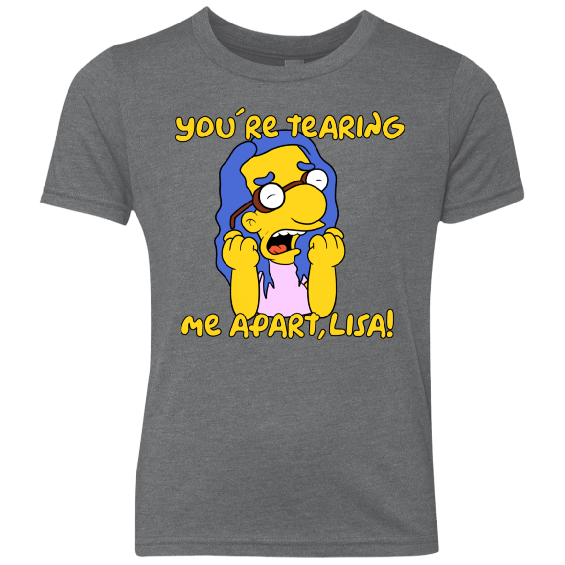 T-Shirts Premium Heather / YXS Milhouse Wiseau Youth Triblend T-Shirt