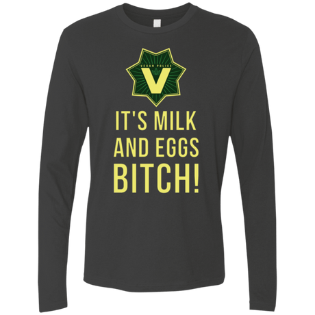 T-Shirts Heavy Metal / Small Milk and Eggs Men's Premium Long Sleeve