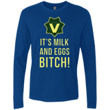 T-Shirts Royal / Small Milk and Eggs Men's Premium Long Sleeve