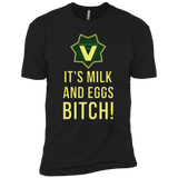 T-Shirts Black / X-Small Milk and Eggs Men's Premium T-Shirt