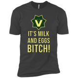 T-Shirts Heavy Metal / X-Small Milk and Eggs Men's Premium T-Shirt