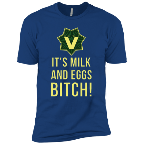 T-Shirts Royal / X-Small Milk and Eggs Men's Premium T-Shirt