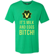 T-Shirts Envy / Small Milk and Eggs Men's Triblend T-Shirt