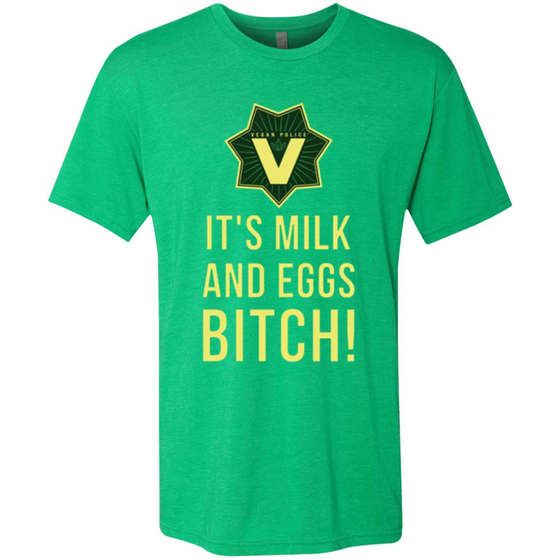 T-Shirts Envy / Small Milk and Eggs Men's Triblend T-Shirt