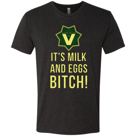 T-Shirts Vintage Black / Small Milk and Eggs Men's Triblend T-Shirt