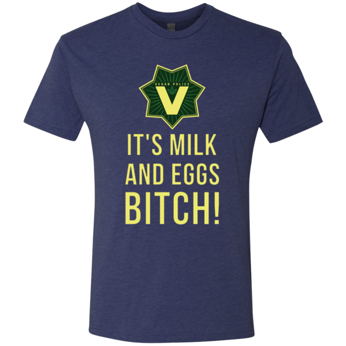 T-Shirts Vintage Navy / Small Milk and Eggs Men's Triblend T-Shirt
