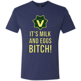 T-Shirts Vintage Navy / Small Milk and Eggs Men's Triblend T-Shirt